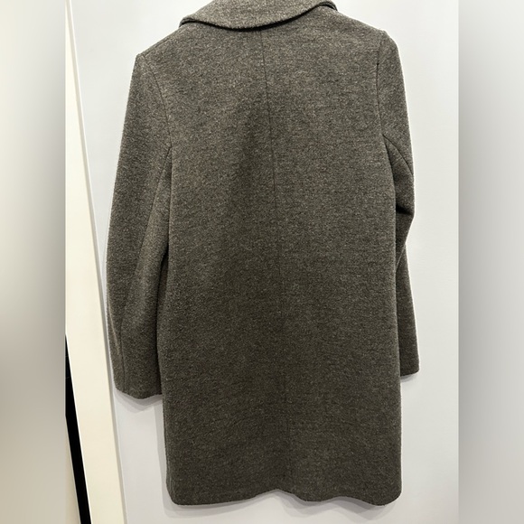 Zara Women's Gray Trench Coat - Picture 4 of 4